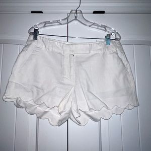 J. Crew size 10 linen shorts